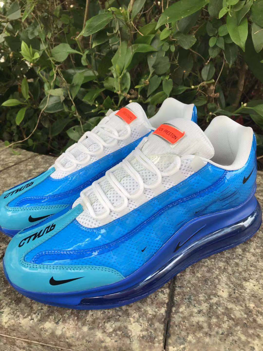 Nike Air Max 720 Heron Preston Sneakers in Blue - product image from the listing.