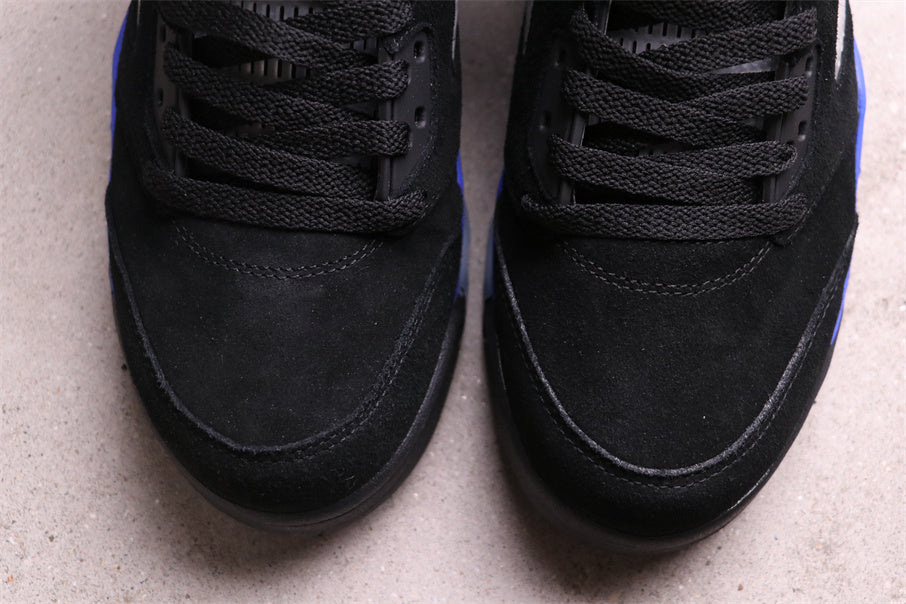 Air Jordan 5 Stealth 2.0 Sneakers in Black Blue CT4838-004 - product image from the listing.