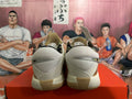 White and Yellow Nike Basketball Shoes - product image from the listing.
