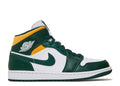 Air Jordan 1 Mid 'Sonics' Sneaker - product image from the listing.