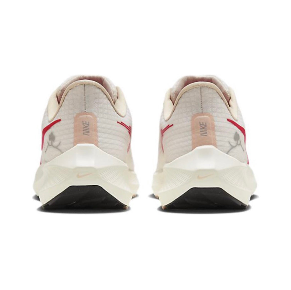 Nike Air Zoom Pegasus 39 Running Shoes in White Red FD4344-161 - product image from the listing.