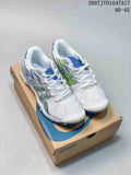 ASICS GEL-Resolution 5 Tennis Shoes in White Blue - product image from the listing.
