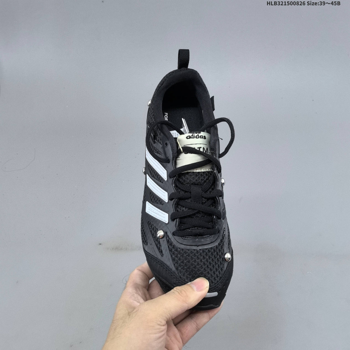 adidas Adizero PR SFTM Running Shoes in Black HP3525 - product image from the listing.