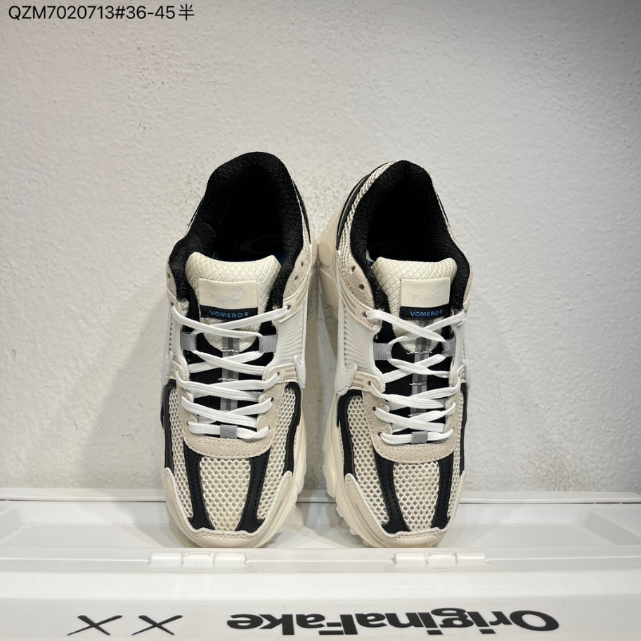 Nike Air Zoom Vomero 5 Sneakers in White, in Black and Beige - product image from the listing.
