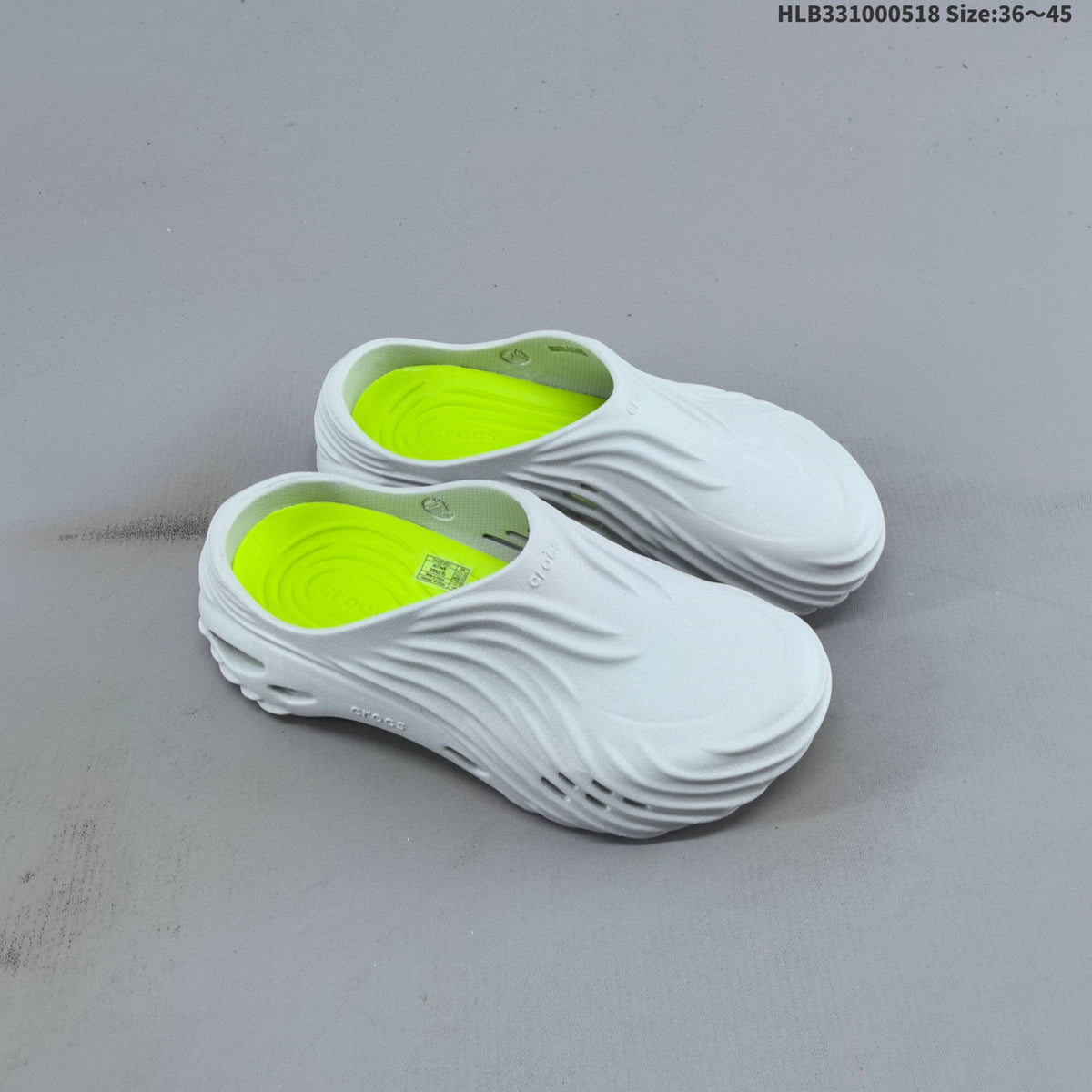 Bae Clog-Style Slides with Sculpted Design by Crocs - product image from the listing.