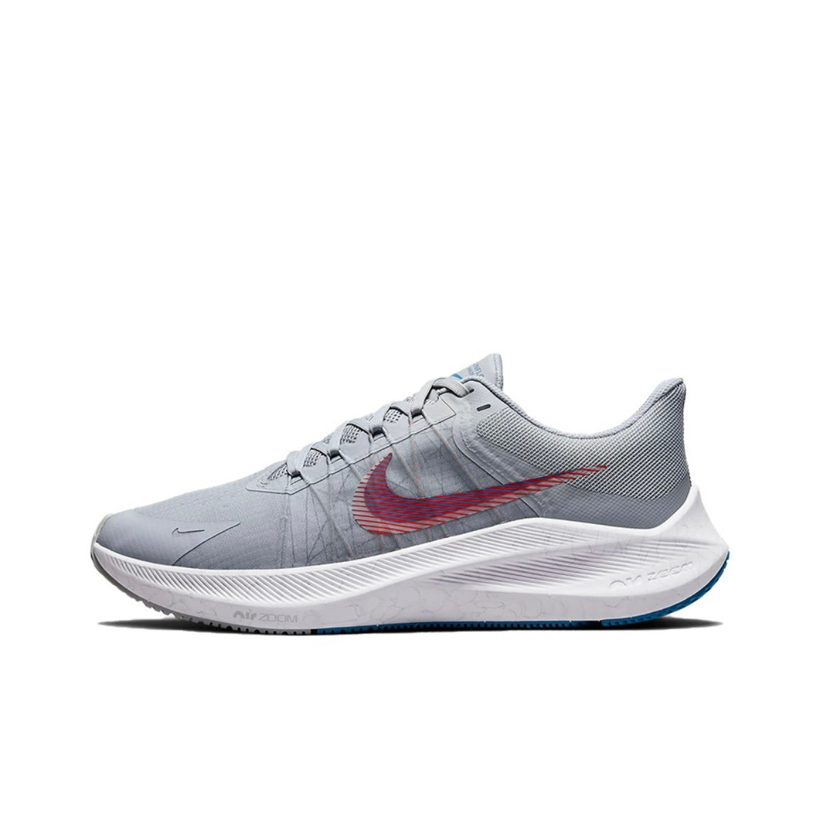 Nike Zoom Winflo 8 Running Shoes in Gray CW3419-004 - product image from the listing.