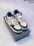 adidas Tekkira Cup Sneakers in White Navy Yellow JJD296A16 - product image from the listing.