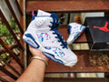 Air Jordan 6 Tie-Dye White Blue Pink Sneakers - product image from the listing.