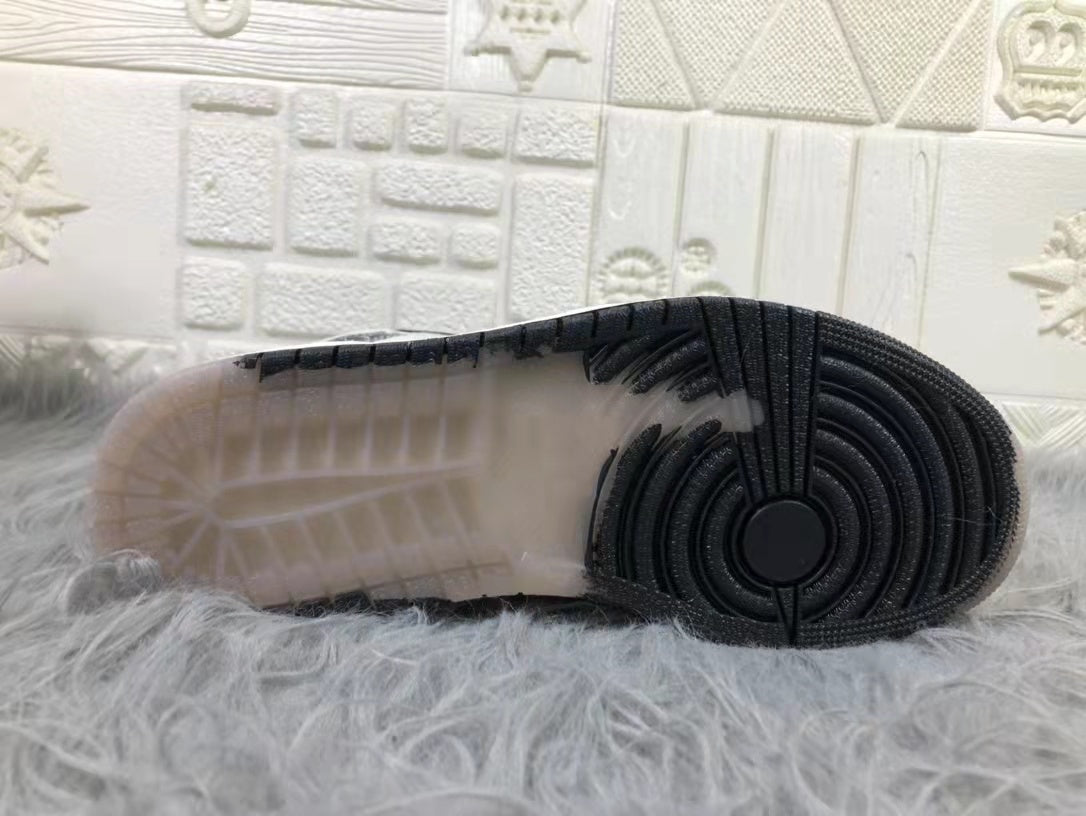 Air Jordan 1 Element Gore-Tex High-Top Sneakers in Black Grey - product image from the listing.