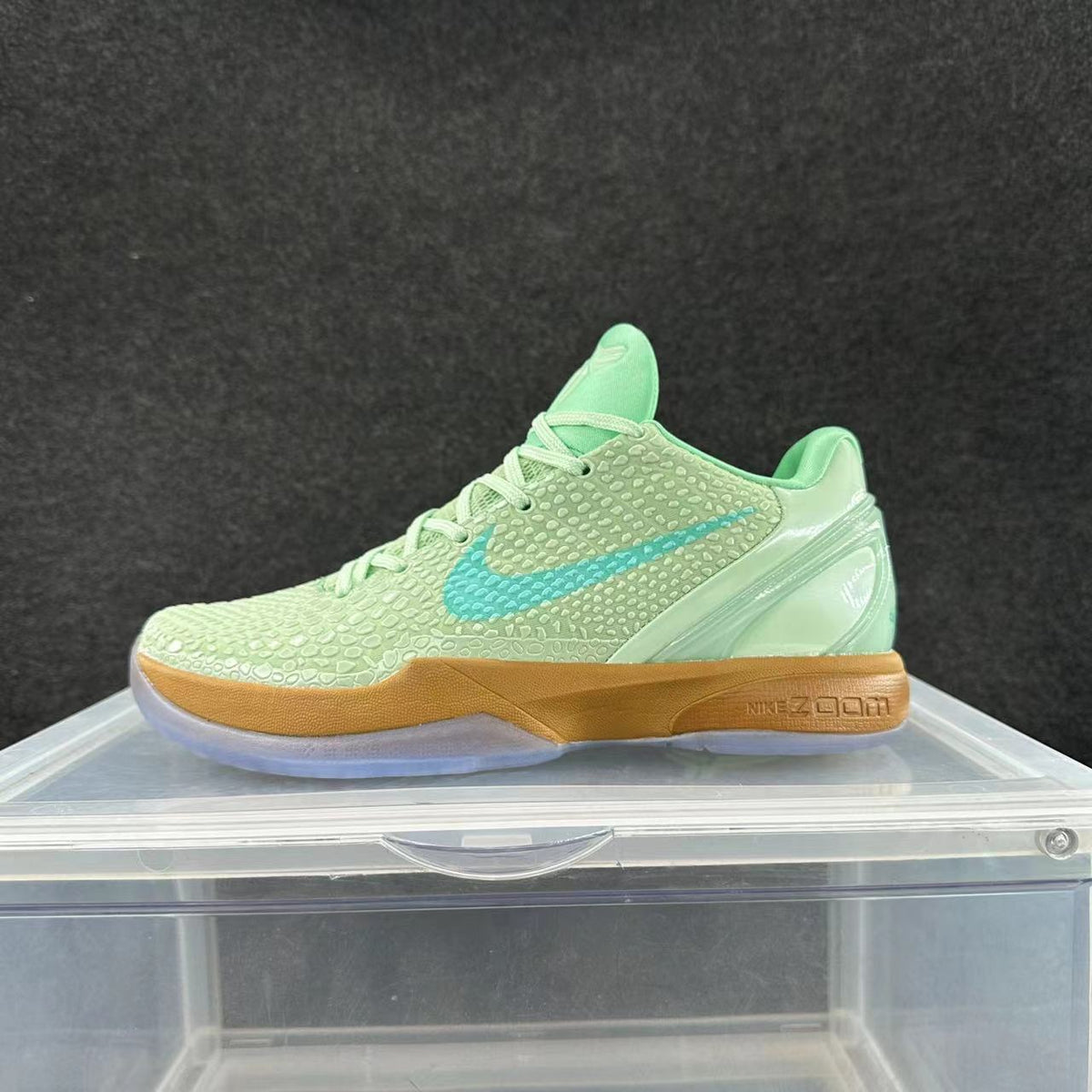 Mint Green Nike Kobe 6 Protro Basketball Shoes - product image from the listing.