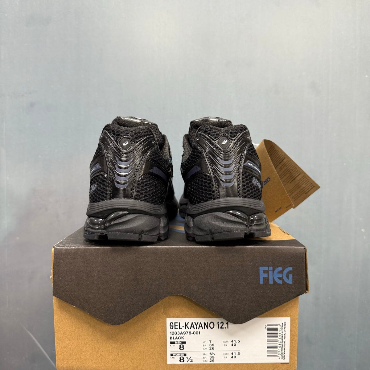Nike ACG Gaiadome 12.1 Black Hiking Trainers 1203A976-001 - product image from the listing.