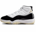 Air Jordan 11 Retro White Black Gold CT8012-170 - product image from the listing.