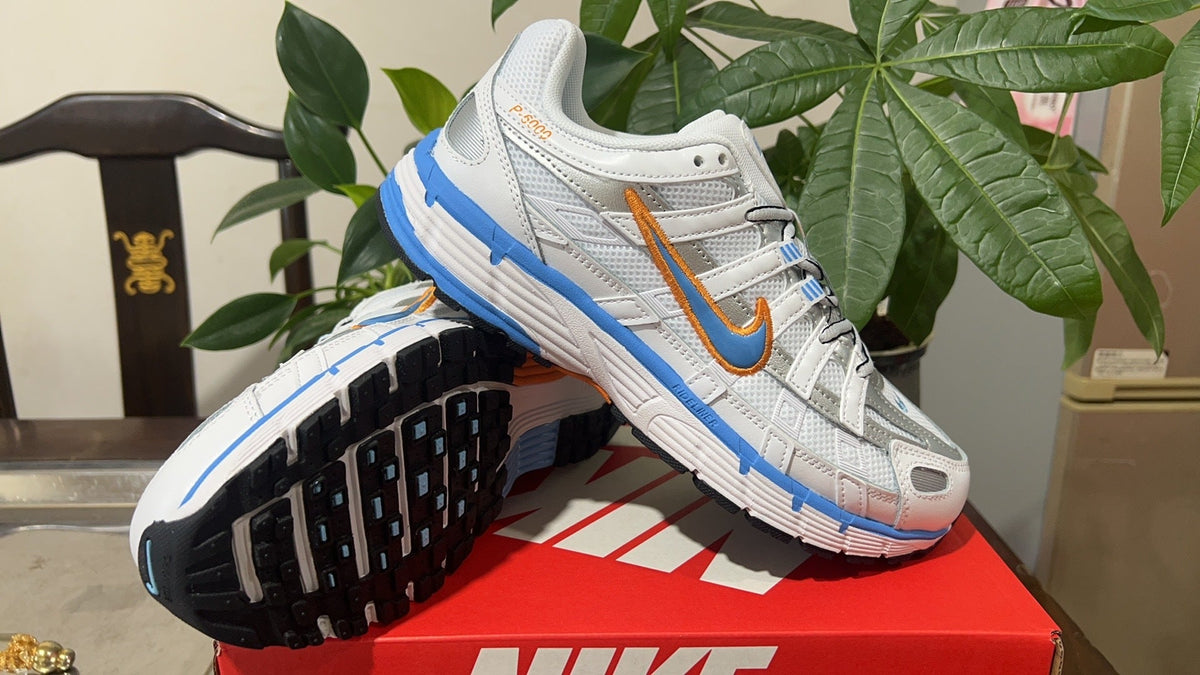 Nike P-6000 Sneakers in White Blue BV1021-103 - product image from the listing.