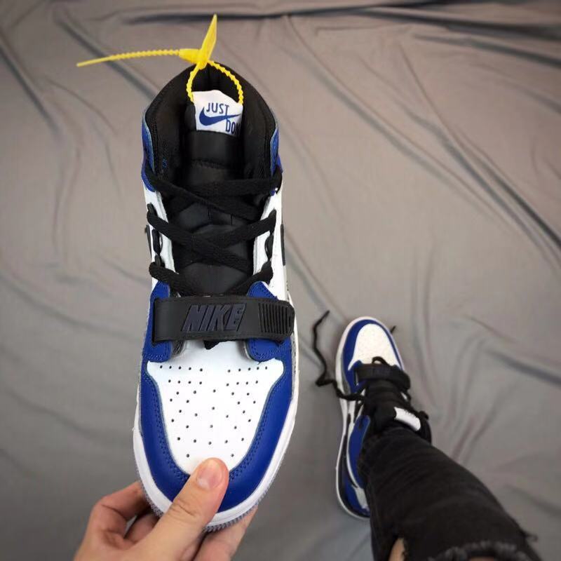 Nike Air Jordan Legacy 312 Sneakers in Blue White Black - product image from the listing.