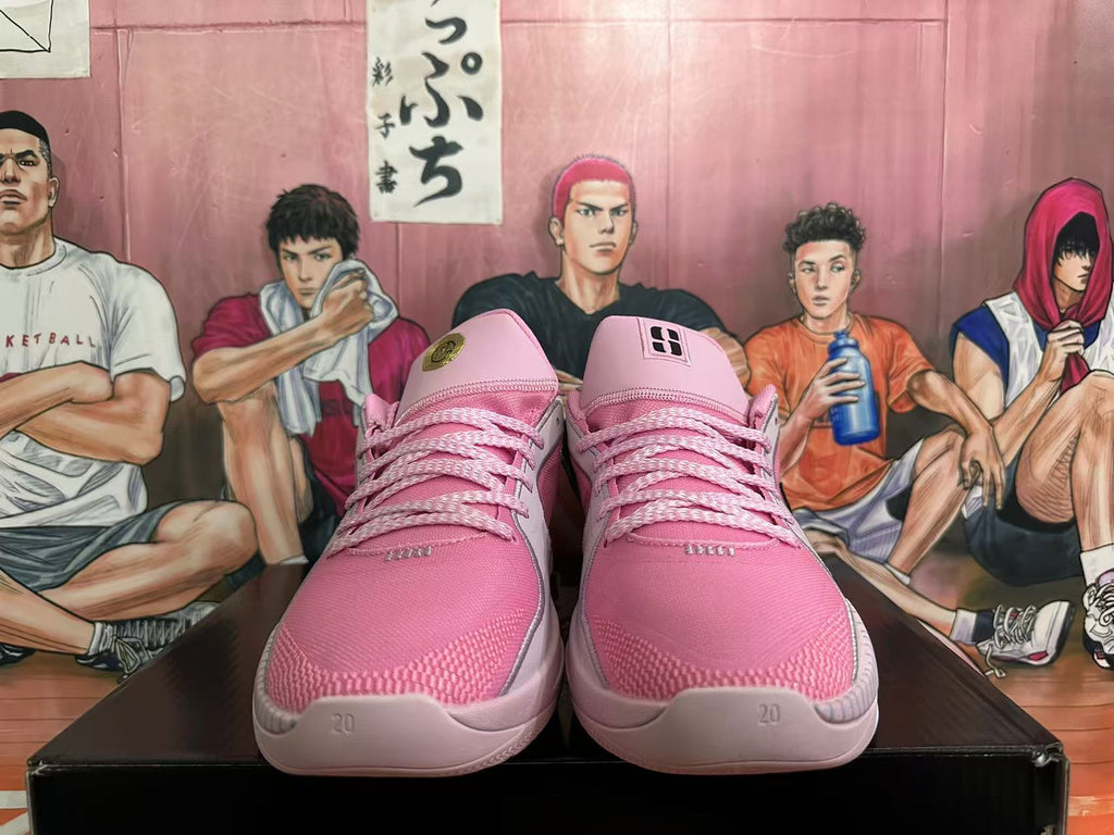 Nike Zoom Freak 5 Basketball Shoes in Pink - product image from the listing.