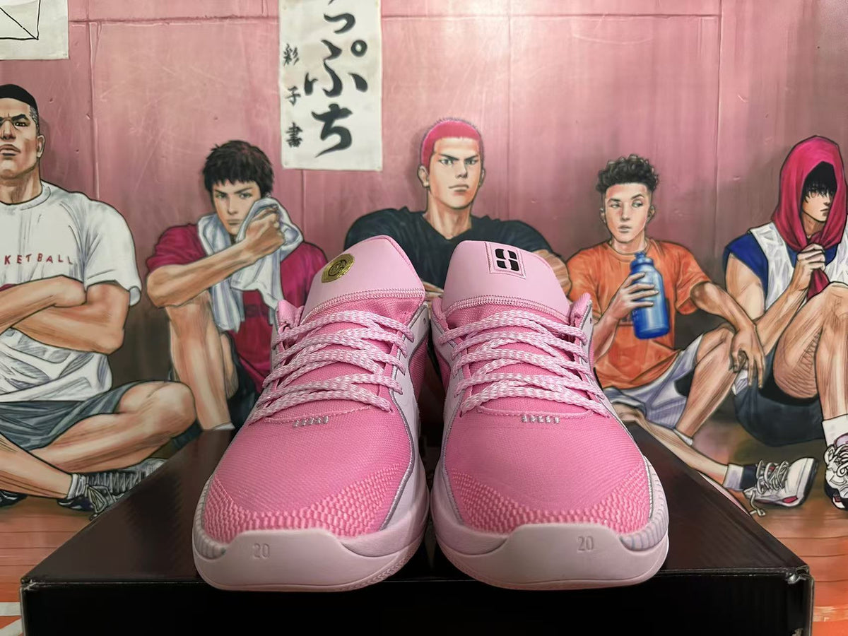 Nike Zoom Freak 5 Basketball Shoes in Pink - product image from the listing.