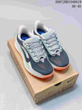 Nike Zoom Fly 5 Running Shoes in Navy White Orange - product image from the listing.