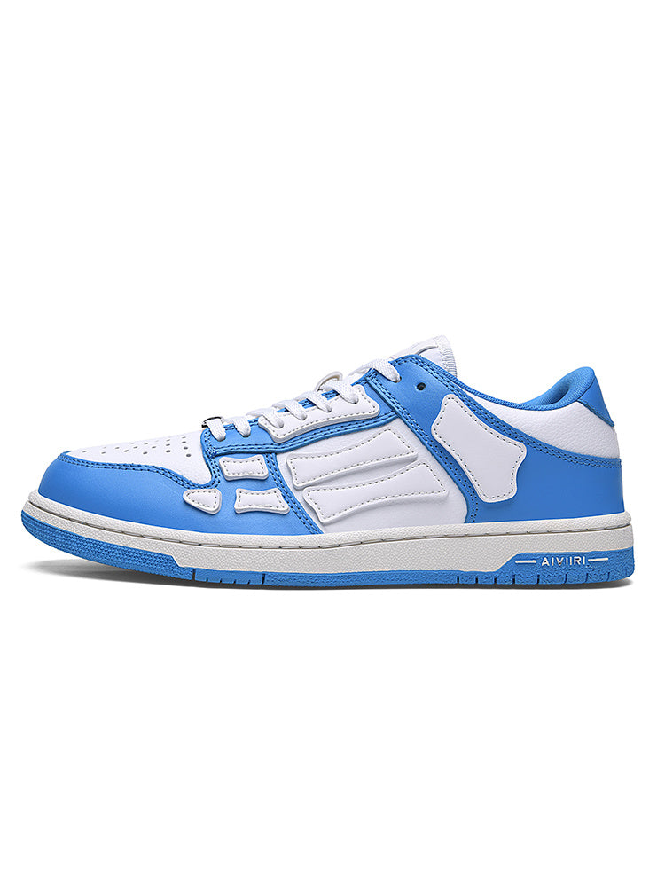 Blue and White AMIRI Low-Top Sneakers MFS003-462 - product image from the listing.
