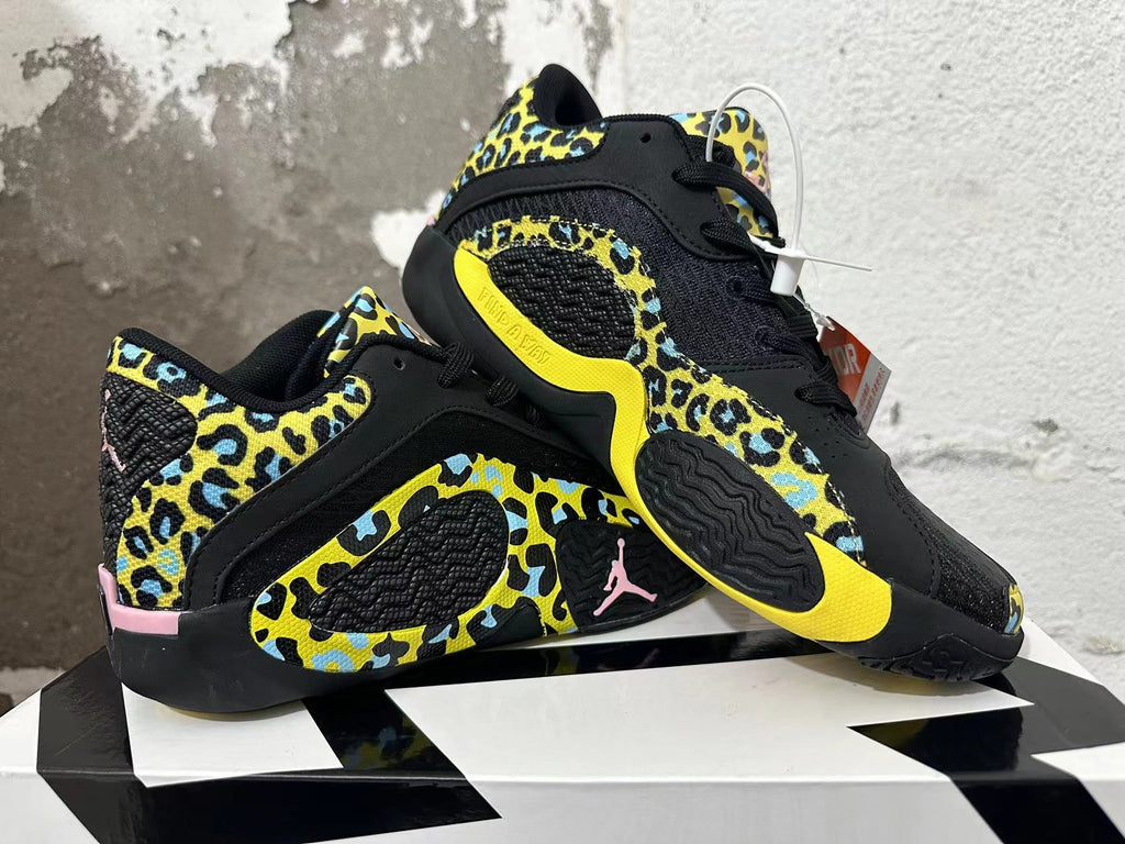 Jordan Luka 1 Basketball Footwear Black Leopard Print - product image from the listing.