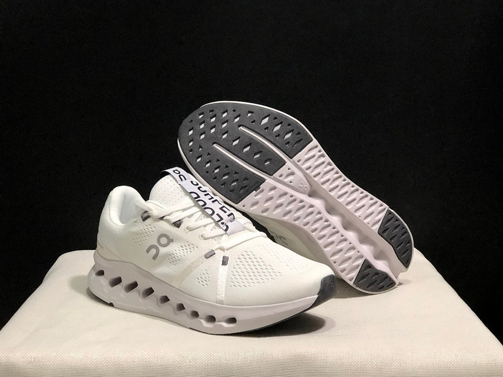 On Cloudsurfer Running Shoes in White - product image from the listing.