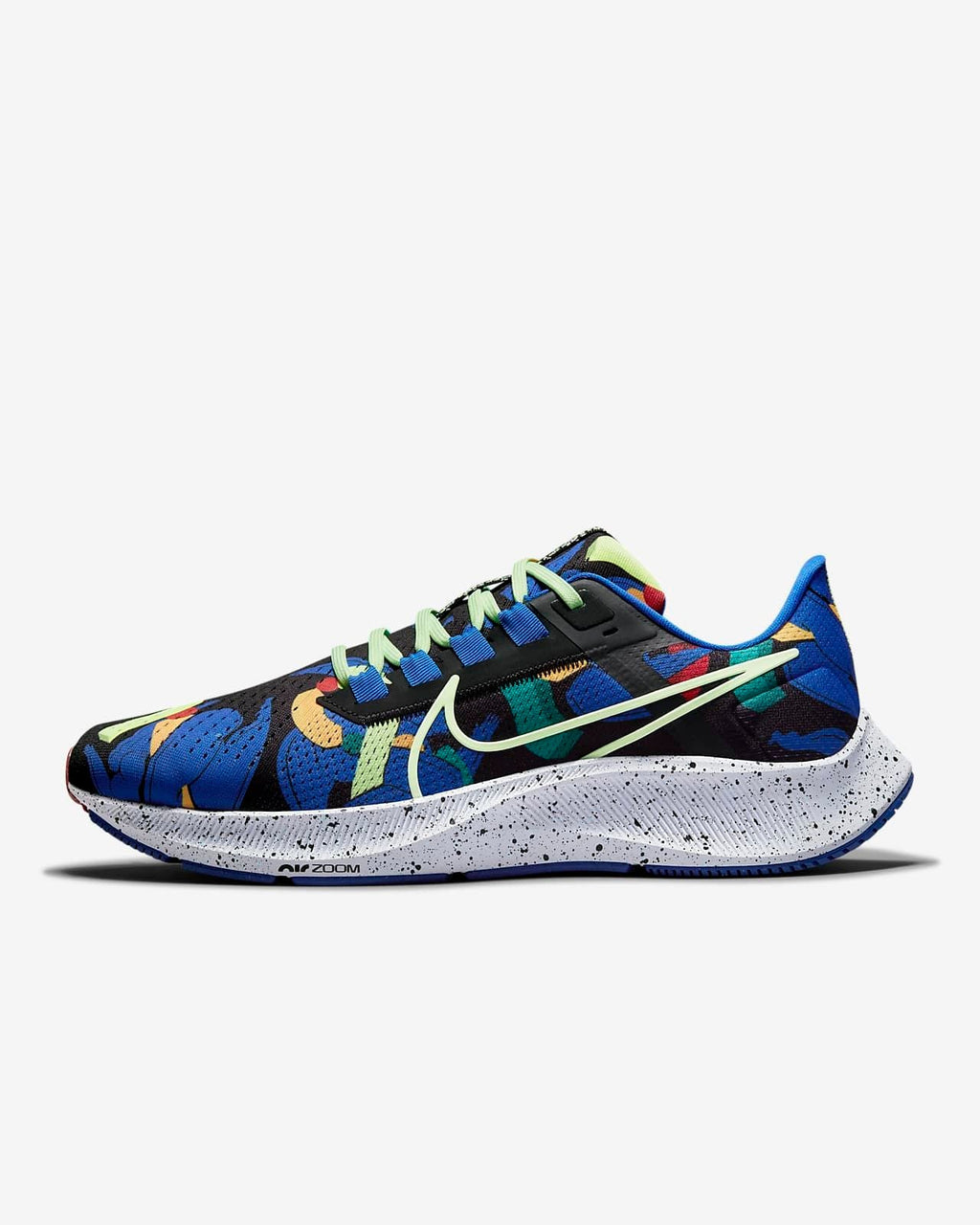 Nike Air Zoom Pegasus 38 Running Shoes in Multicolor DD1827-001 - product image from the listing.
