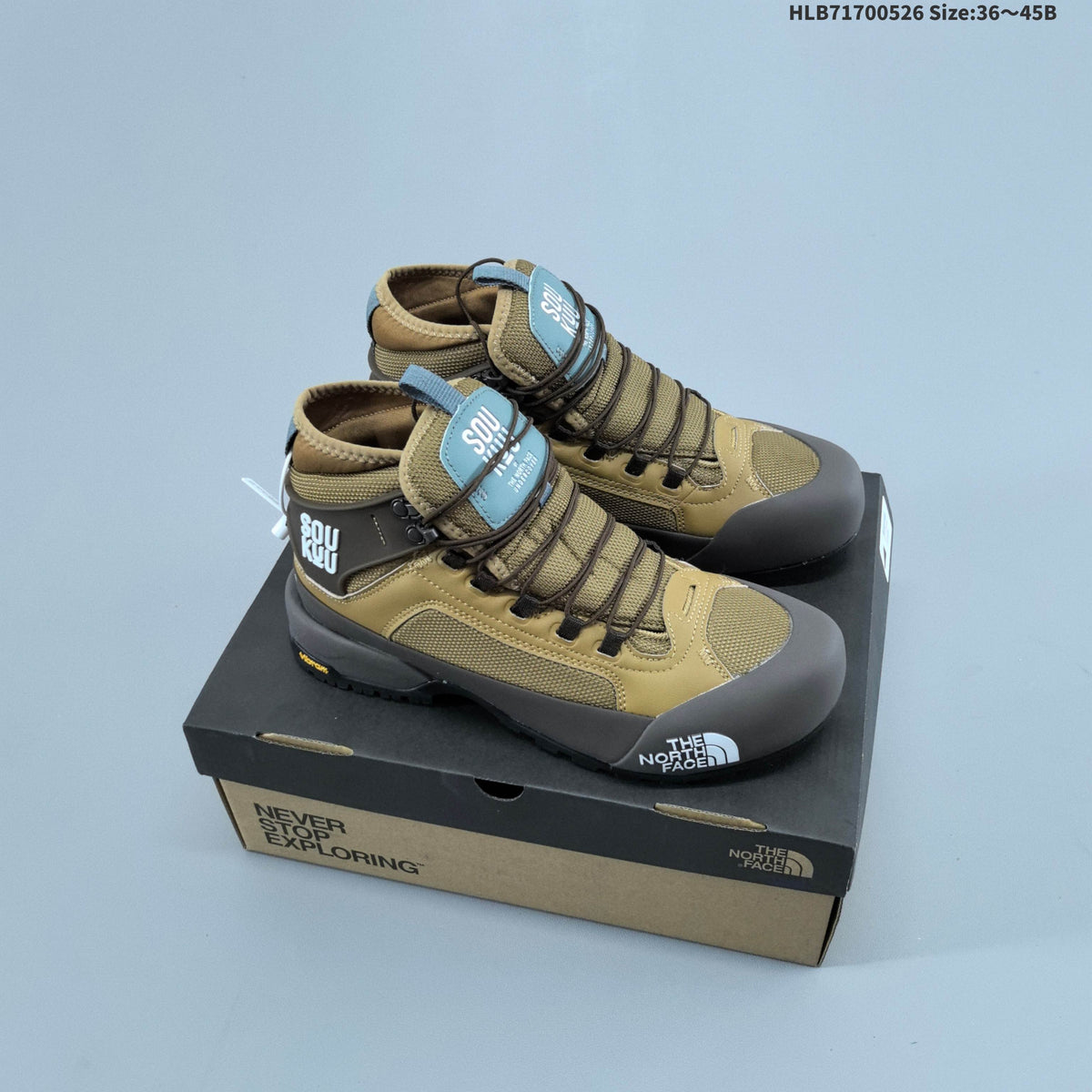 The North Face High-Cut Hiking Shoes - product image from the listing.