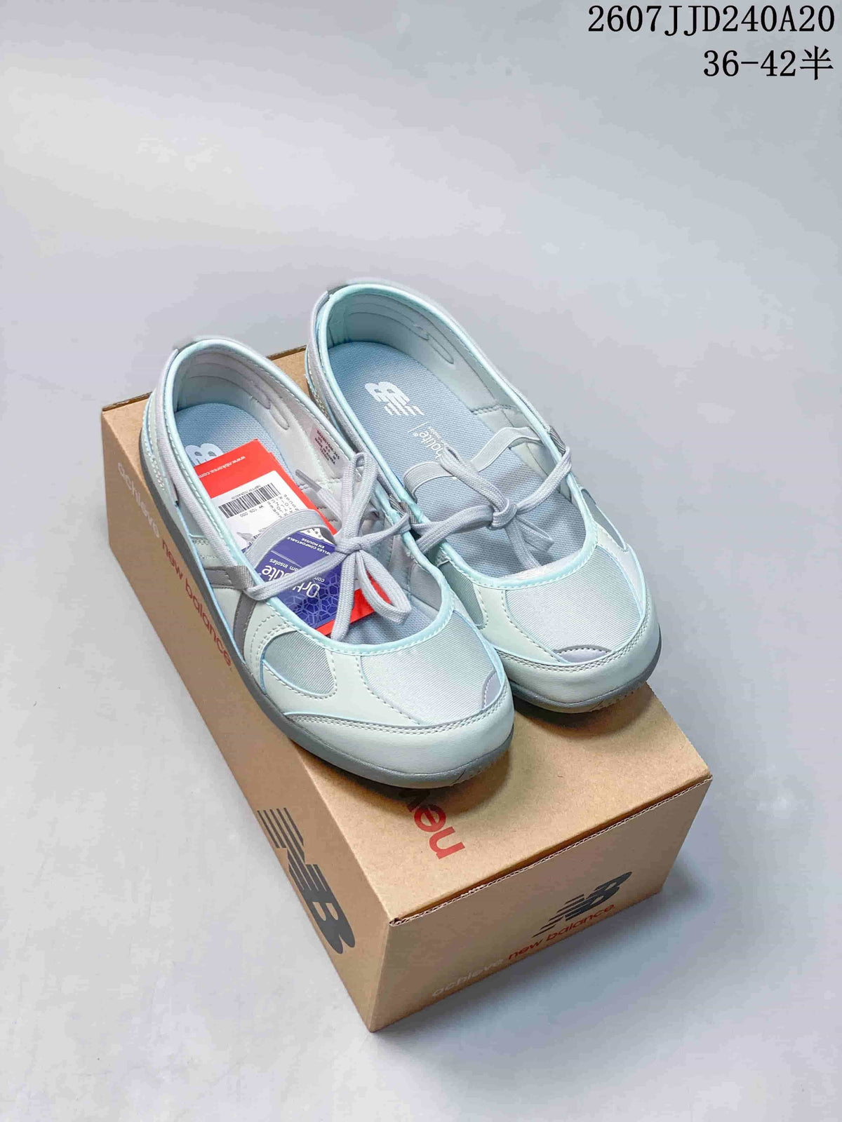 Women's New Balance Flat Breeze Mary Jane Sneakers 711260QQT - product image from the listing.