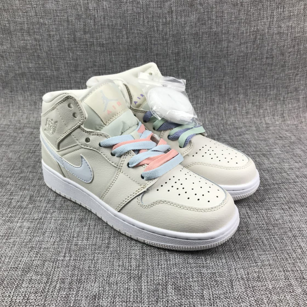Air Jordan 1 High Pastel Multicolor Sneakers - product image from the listing.