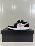 Air Jordan 1 Low GS Black Pink DX4374-008 - product image from the listing.