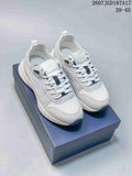 Dior B25 Runner Low-Top Sneakers in White and Gray 2607JGD187A17 - product image from the listing.