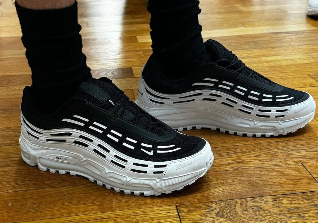 Nike Air Max TL 2.5 CDG Homme Plus in Black White HJ6539-101 - product image from the listing.