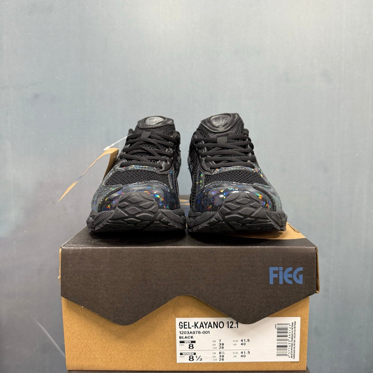 Nike ACG Gaiadome 12.1 Black Hiking Trainers 1203A976-001 - product image from the listing.