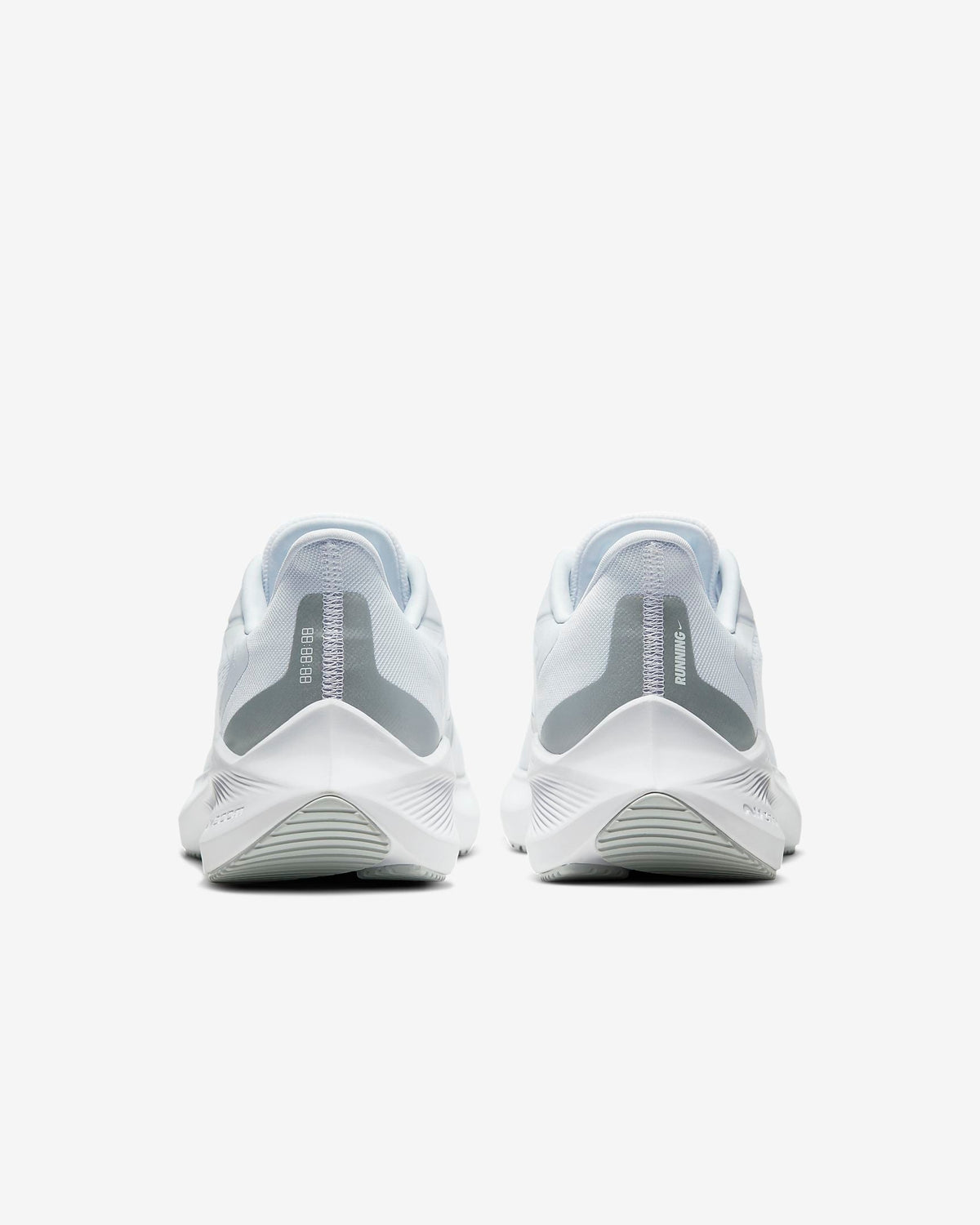 Nike Zoom Winflo 7 Running Shoes in White CJ0302-004 - product image from the listing.