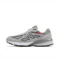 New Balance 990v4 Running Sneakers in Grey - product image from the listing.