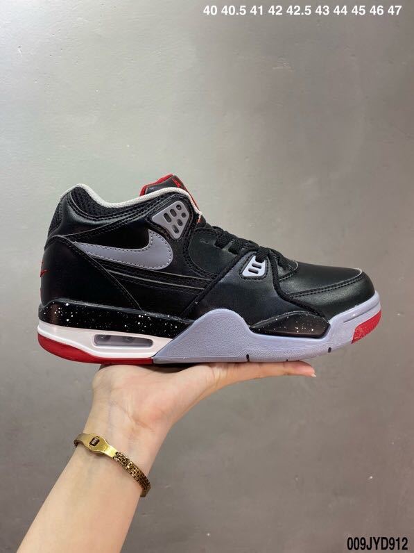 Nike Air Flight 89 Black Cement Trainers - product image from the listing.