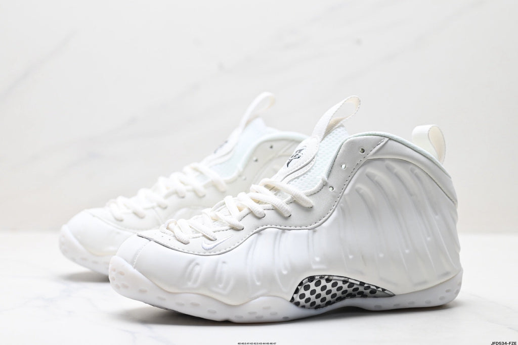 Nike Air Foamposite One Penny Basketball Sneakers in White JFD534-FZE - product image from the listing.