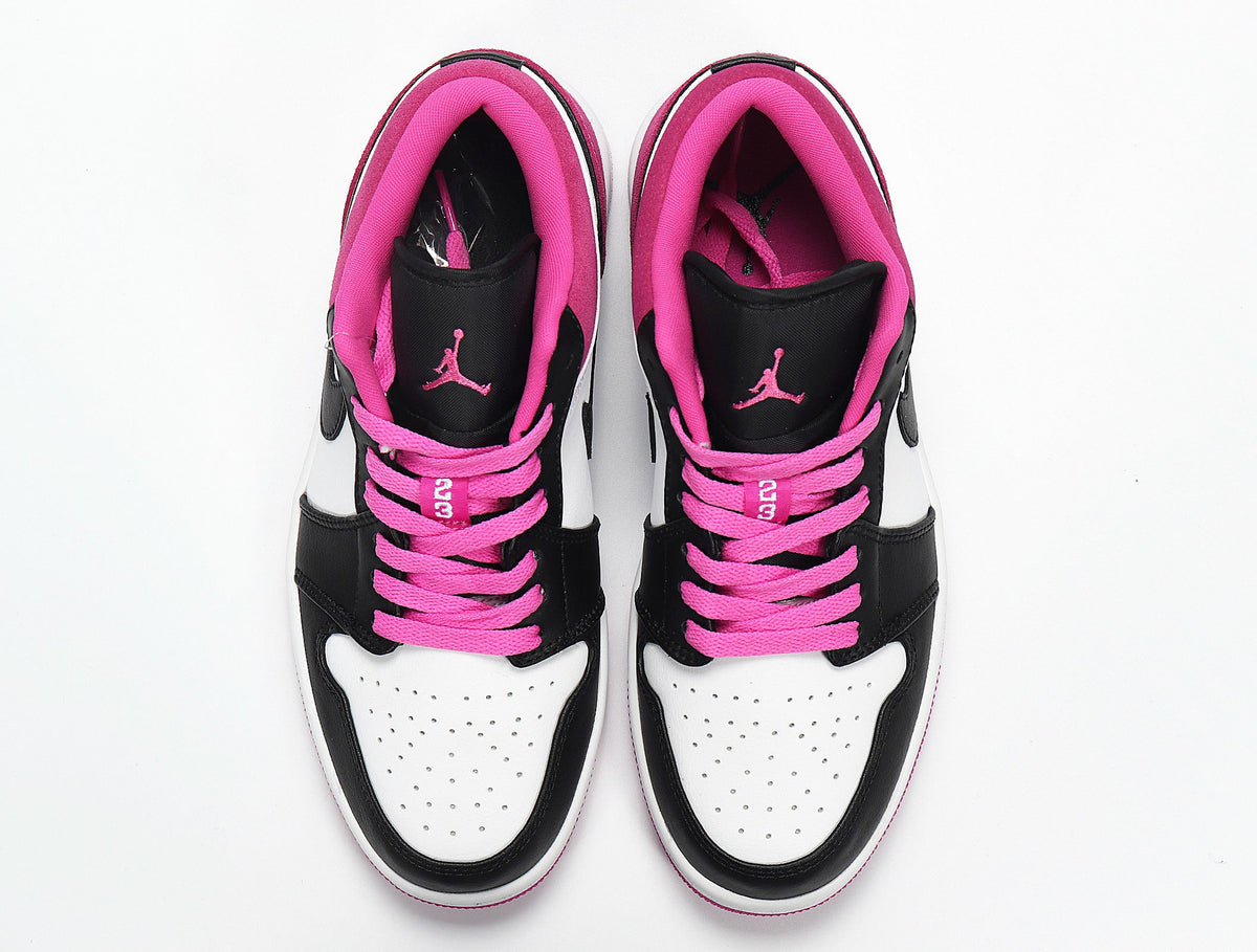 Air Jordan 1 Low Raspberry in Pink Black White CK3022-005 - product image from the listing.