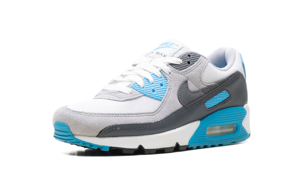 "Platinum Tint Blue Lightning" Air Max 90 DM0029 019 - product image from the listing.