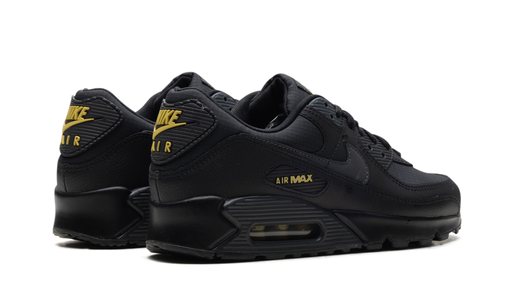 "Black Buff Gold" Air Max 90 IB7680 001 - product image from the listing.