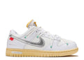 Nike Off-White x Dunk Low 'Lot 01 of 50' Sneaker - product image from the listing.
