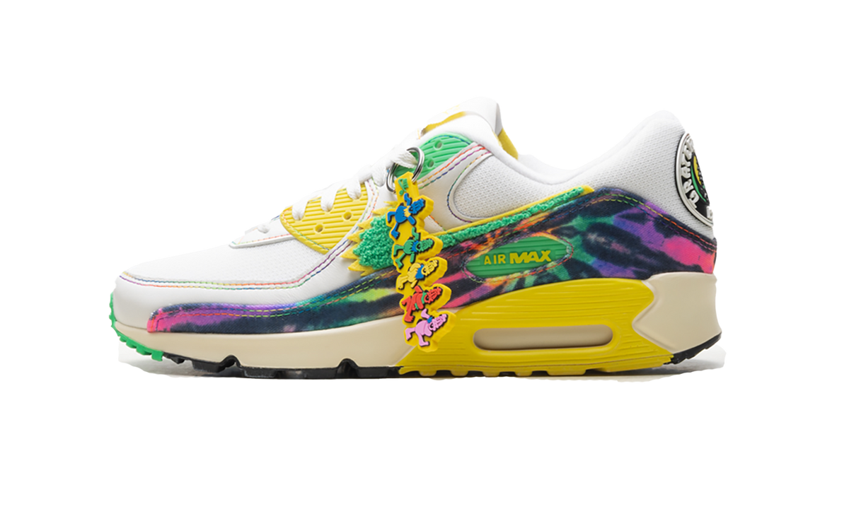 "The Grateful Dead, Oregon Ducks" Air Max 90 IM2511 100 - product image from the listing.