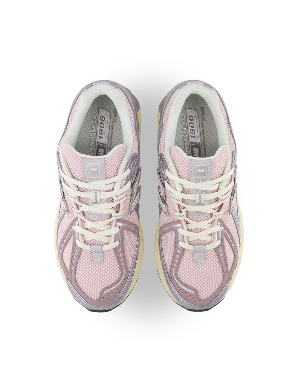 Women's New Balance 1906 Sneakers - Silver/Pink - product image from the listing.