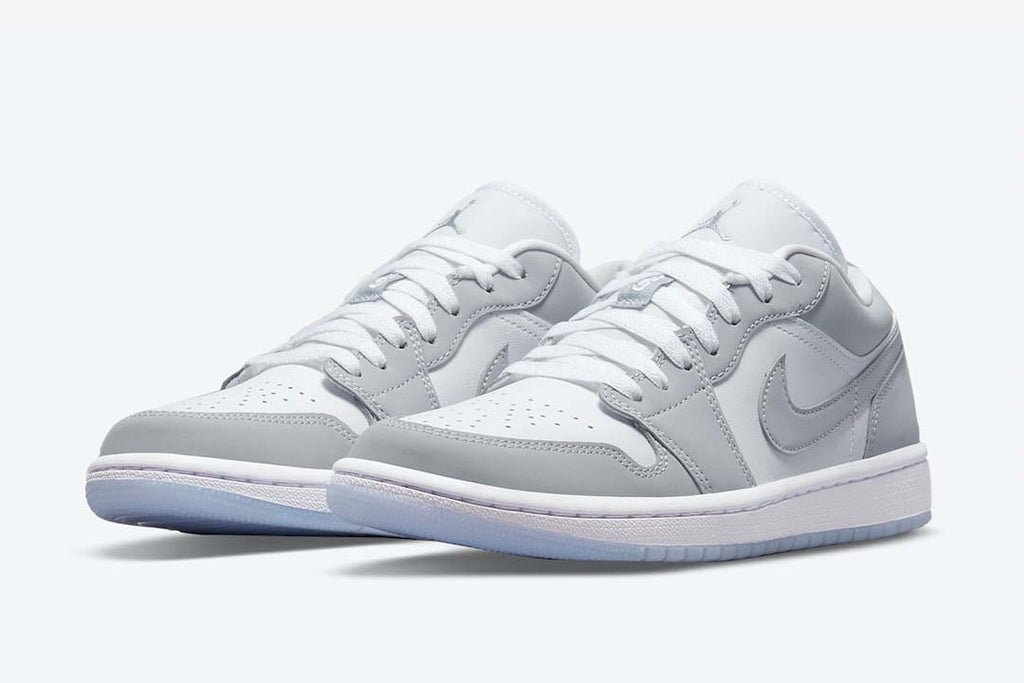 Jordan 1 Low in Wolf Grey - product photo shown in the listing for this item.