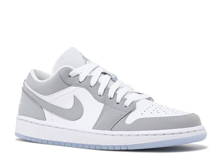 Jordan 1 Low in Wolf Grey - product photo shown in the listing for this item.