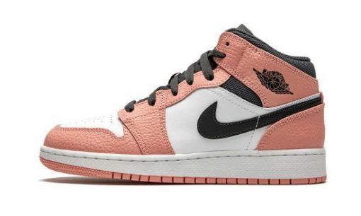 Pink Quartz - Jordan 1 Mid 555112 - product image from the listing.