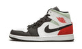 "Red Grey Black Toe" Jordan 1 Mid SE - product image from the listing.