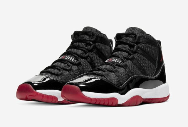 Bred - Jordan 11 378037 - product photo shown in the listing for this item.