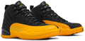 Jordan 12 Retro in Black University Gold - product image from the listing.