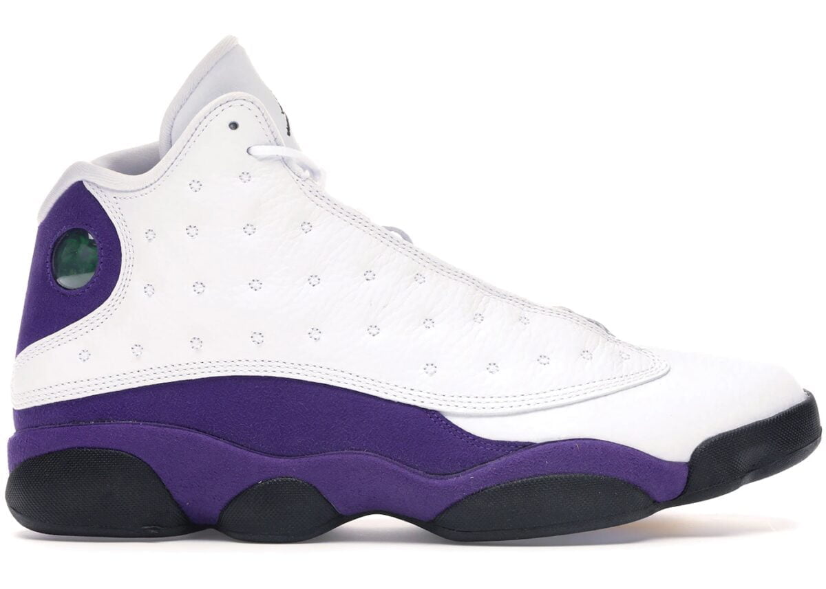 Lakers - Jordan 13 Retro - product photo shown in the listing for this item.