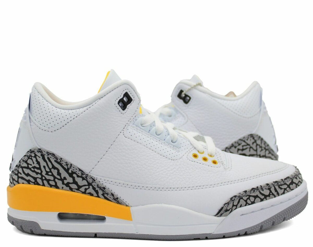 Jordan 3 Lazer in Orange - product photo shown in the listing for this item.